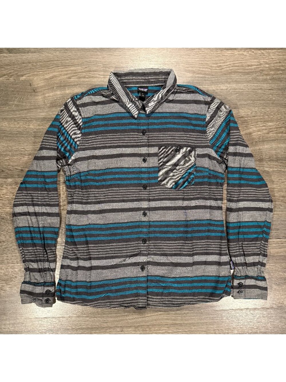 Patagonia Women's Heywood Flannel Shirt - Blue/Grey